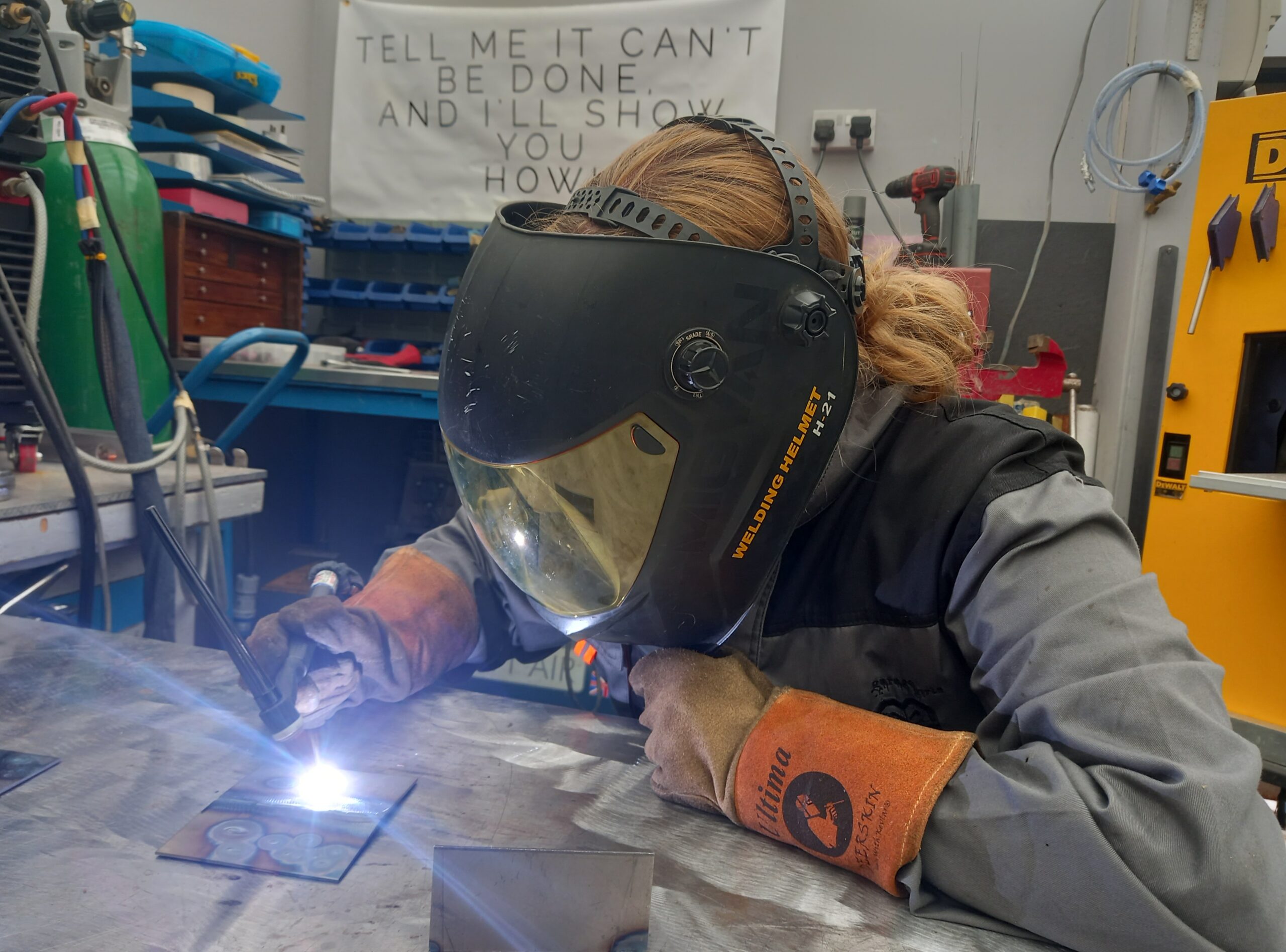 Welding for fun with friends