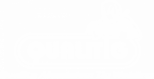 Qualitig logo featuring a welder wearing a mask.